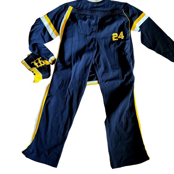 Jr. High School Athletic Wrestling Uniform Varsity Jacket, Pants #24 Size L - Picture 7 of 8